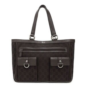 Gucci GG Denim Tote Bag